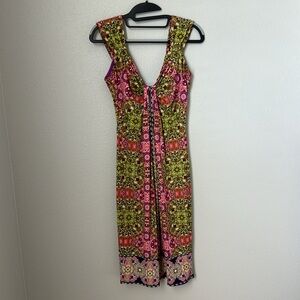 Gorgeous casual colorful dress
